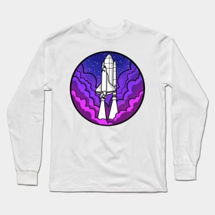 Bisexual Pride Rocket Long Sleeve T-Shirt